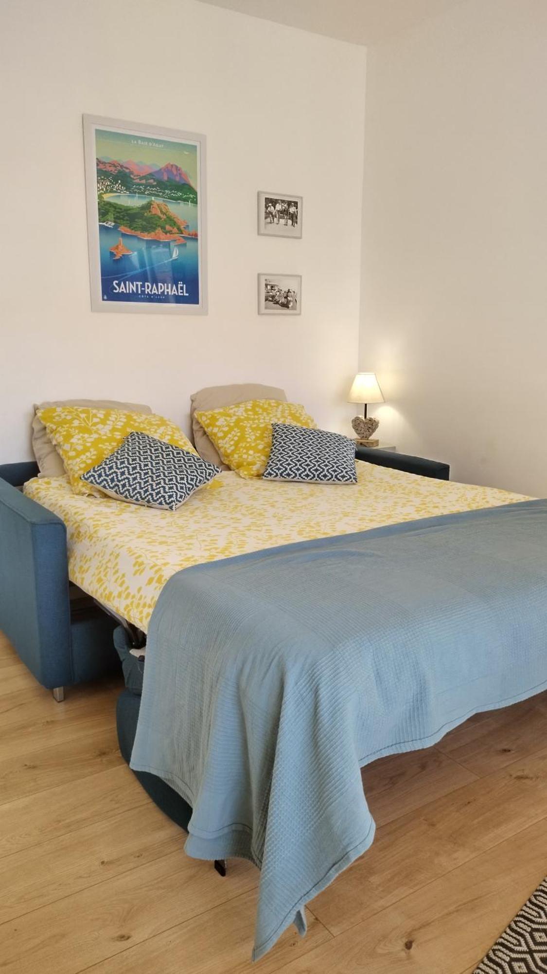 Studio Tout A Pied - Vue Sur Mer Saint Aygulf Exterior foto