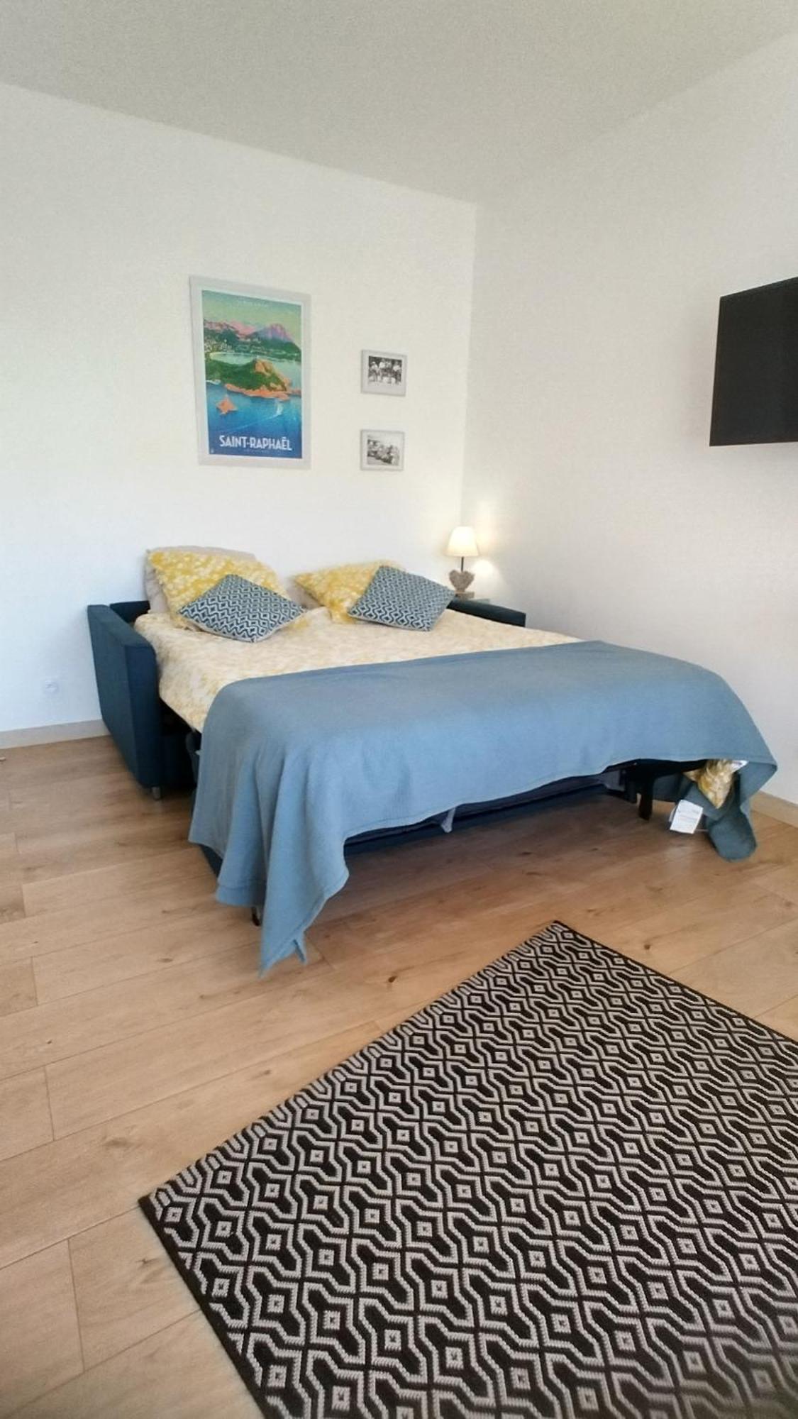 Studio Tout A Pied - Vue Sur Mer Saint Aygulf Exterior foto